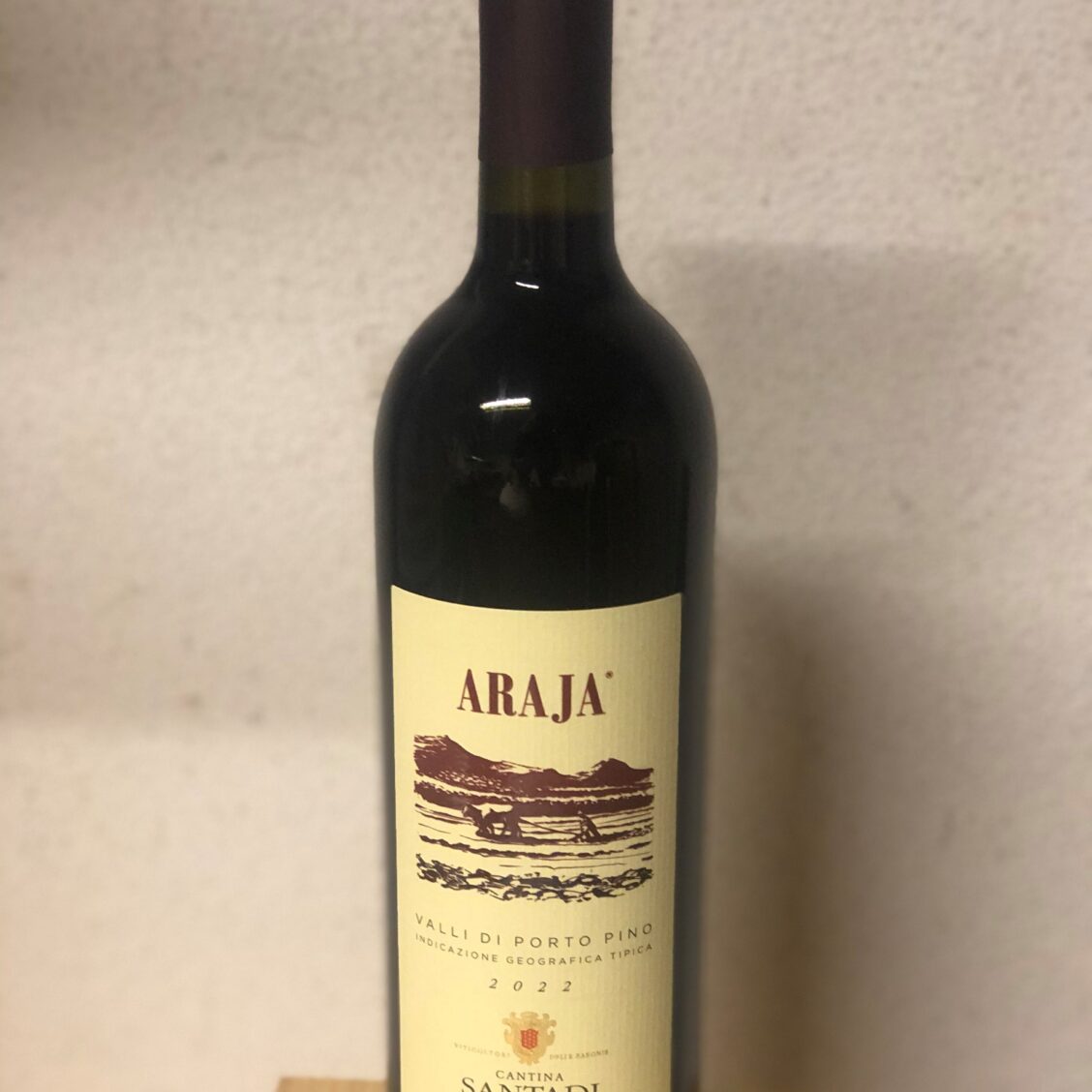 Araja, Valli di Porto Pino der Kellerei Santadi, IGT aus Sardinien