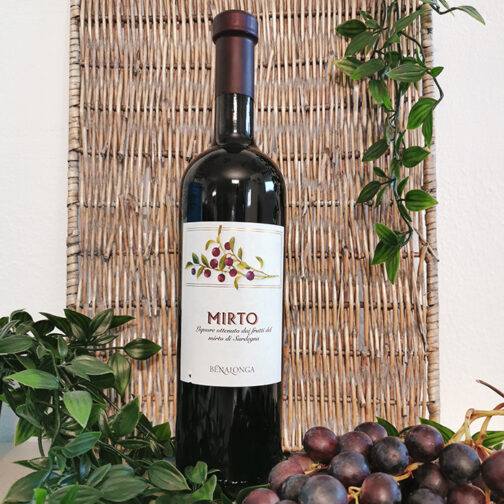 Mirto Benalonga Likör von Kellerei Argiolas aus Sardinien