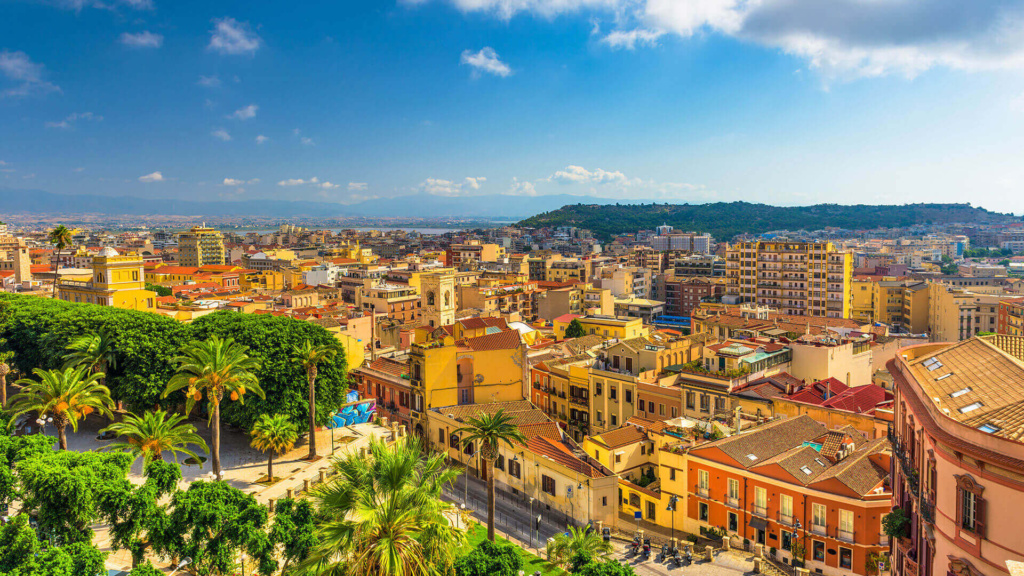Cagliari Hauptstadt von Sardinien