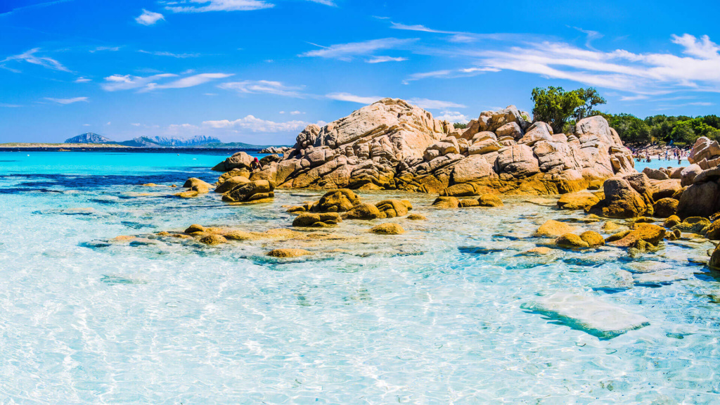 Spiaggia Capriccioli - Costa Smeralda Sardinien