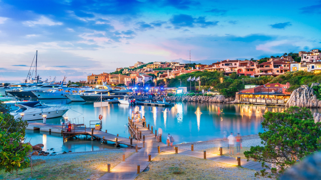 Hafen von Porto Cervo