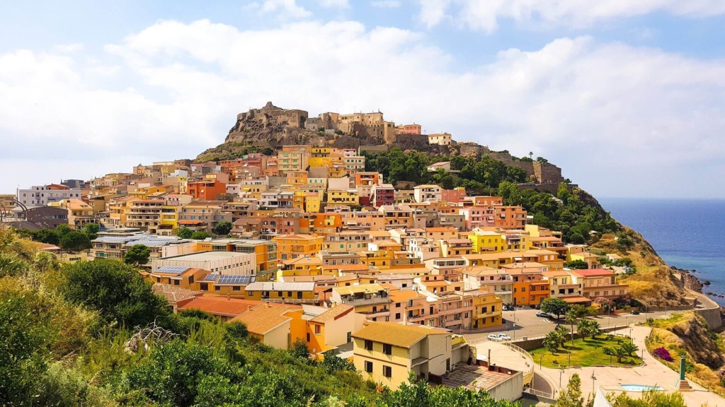 Castelsardo in Sardinien