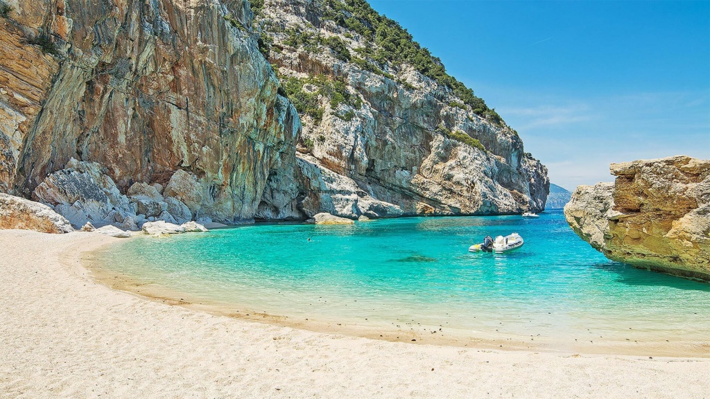 Strand Cala Mariolu Sardinien