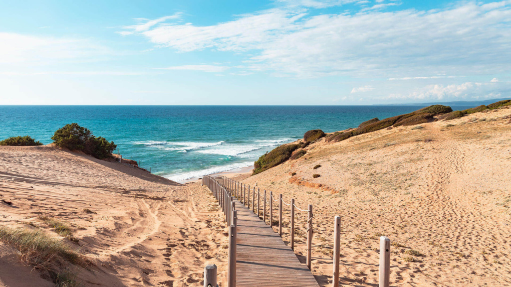 Strand Scivu Sardinien