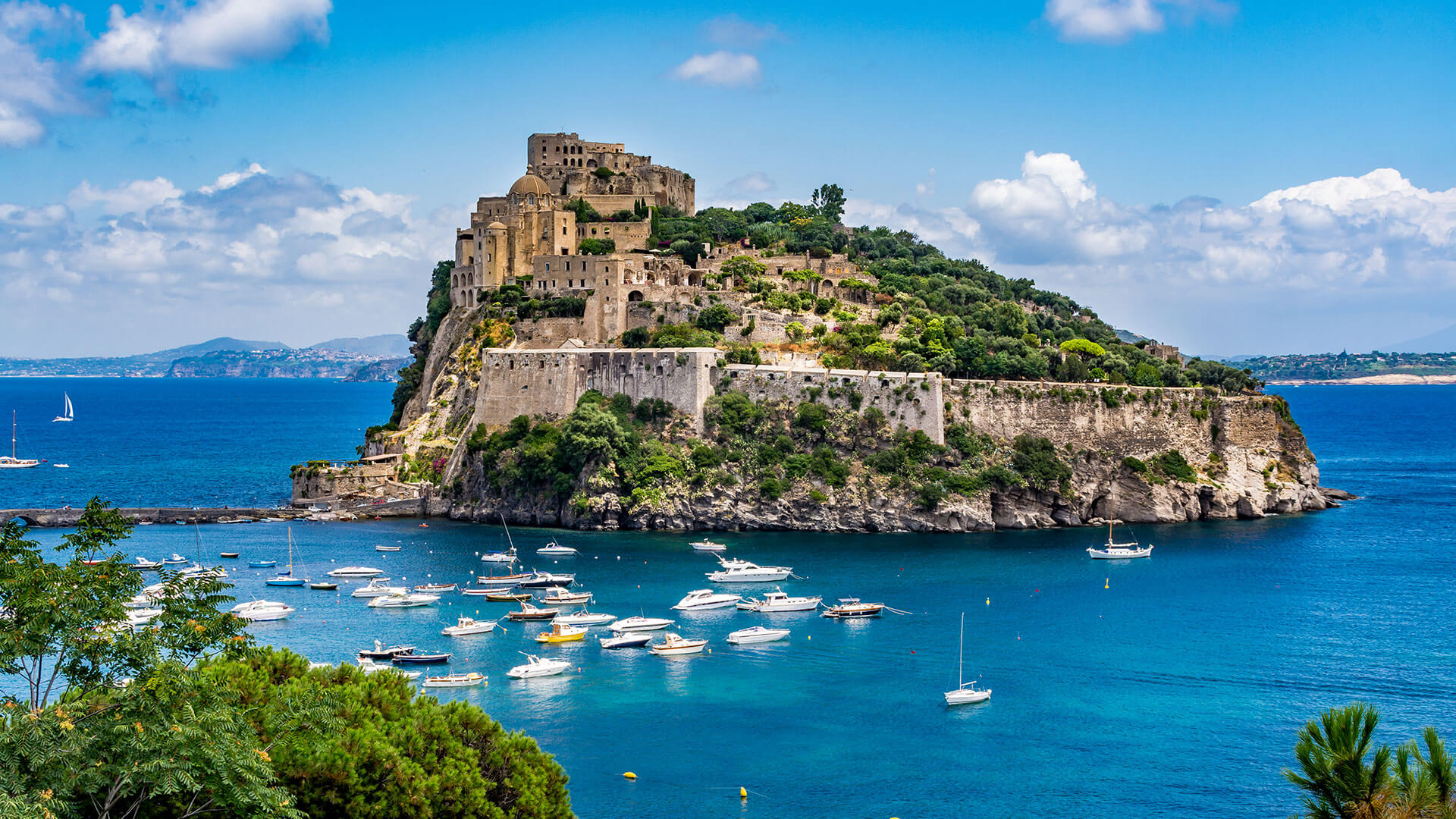 Castello Aragonese auf Ischia - das Wahrzeichen der Insel