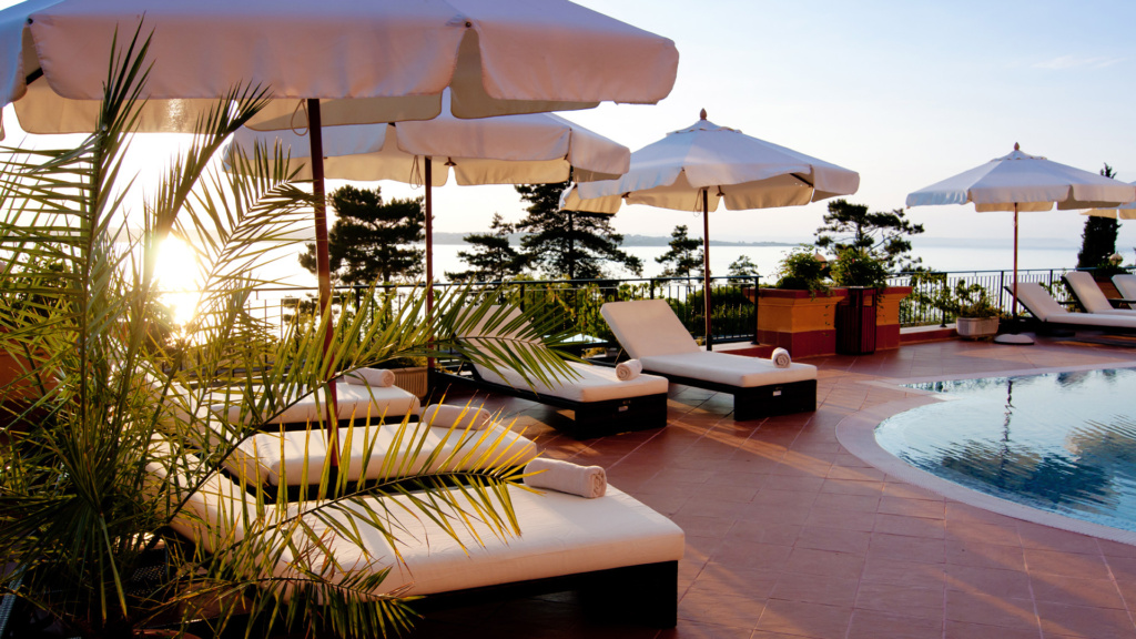 Hotel auf Sardinien am Strand
