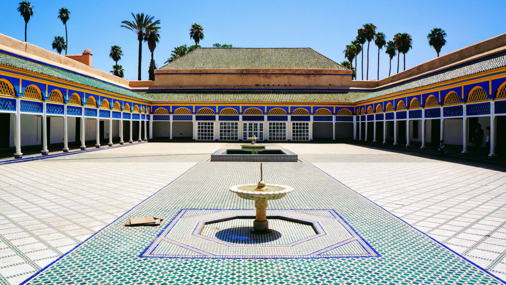 Marrakesch Bahia Palace Marokko