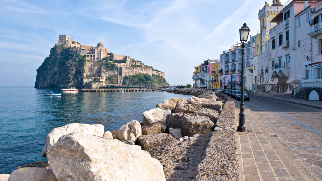 Ischia Stadt Castello Aragonese