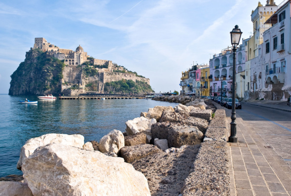 Ischia Stadt Castello Aragonese