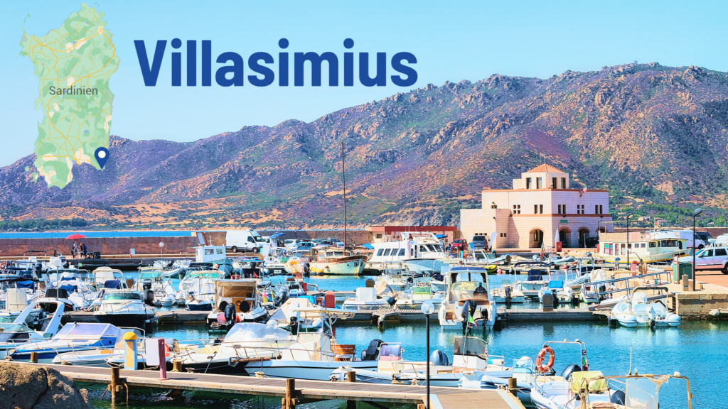 Villasimius Sardinien Hafen