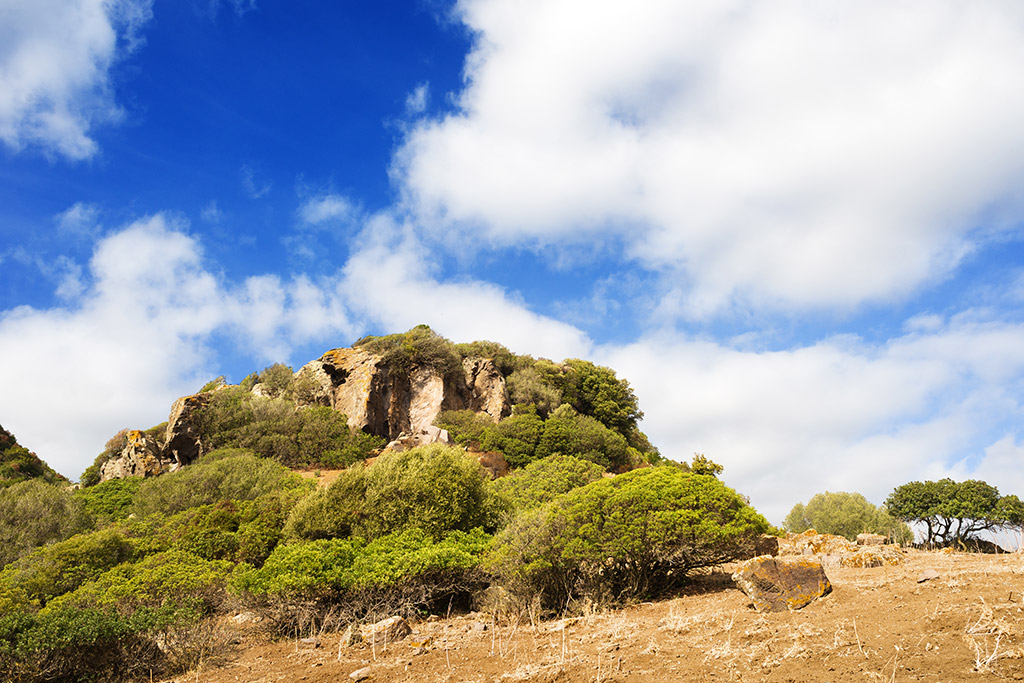 Vulcan Monte Arci - Sardinien