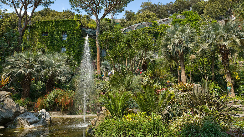 La Mortella botanische Garten auf Ischia