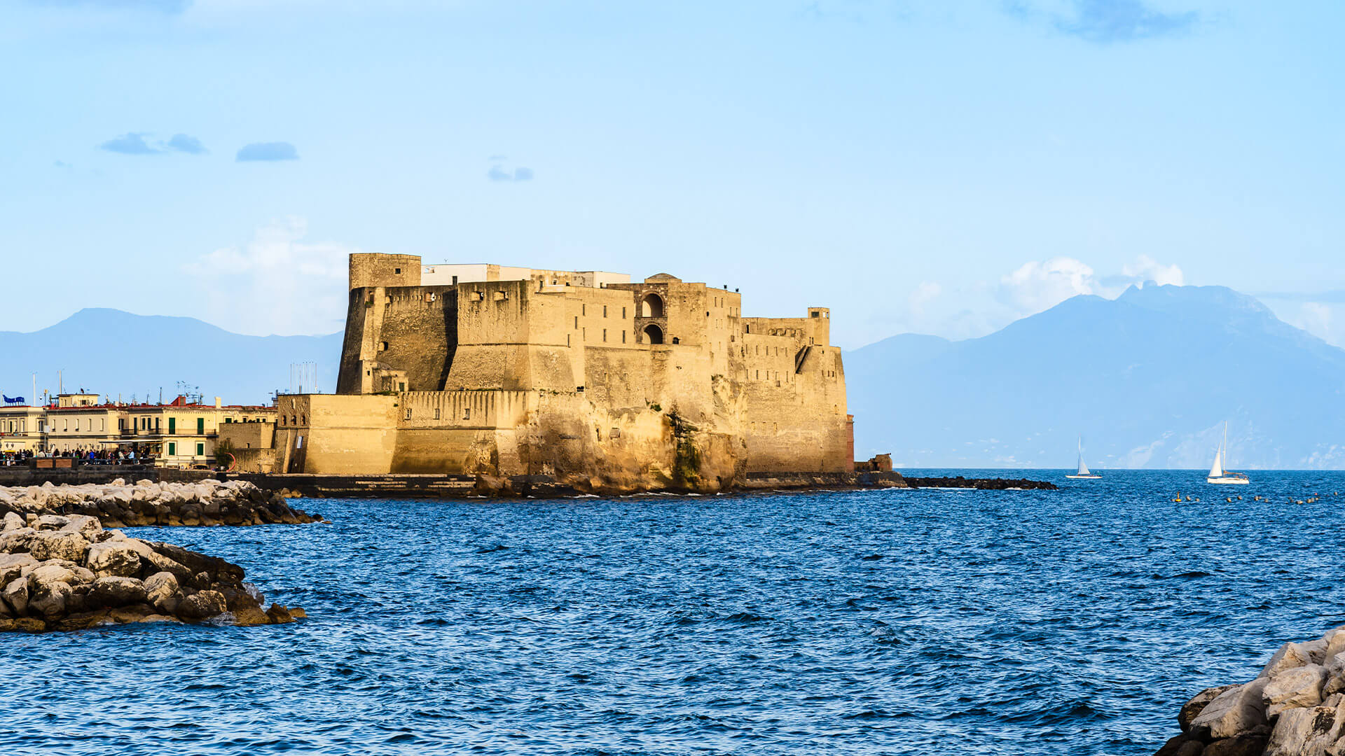 Festungen: Castel Sant’Elmo, Castel dell'Ovo & Castel Nuovo