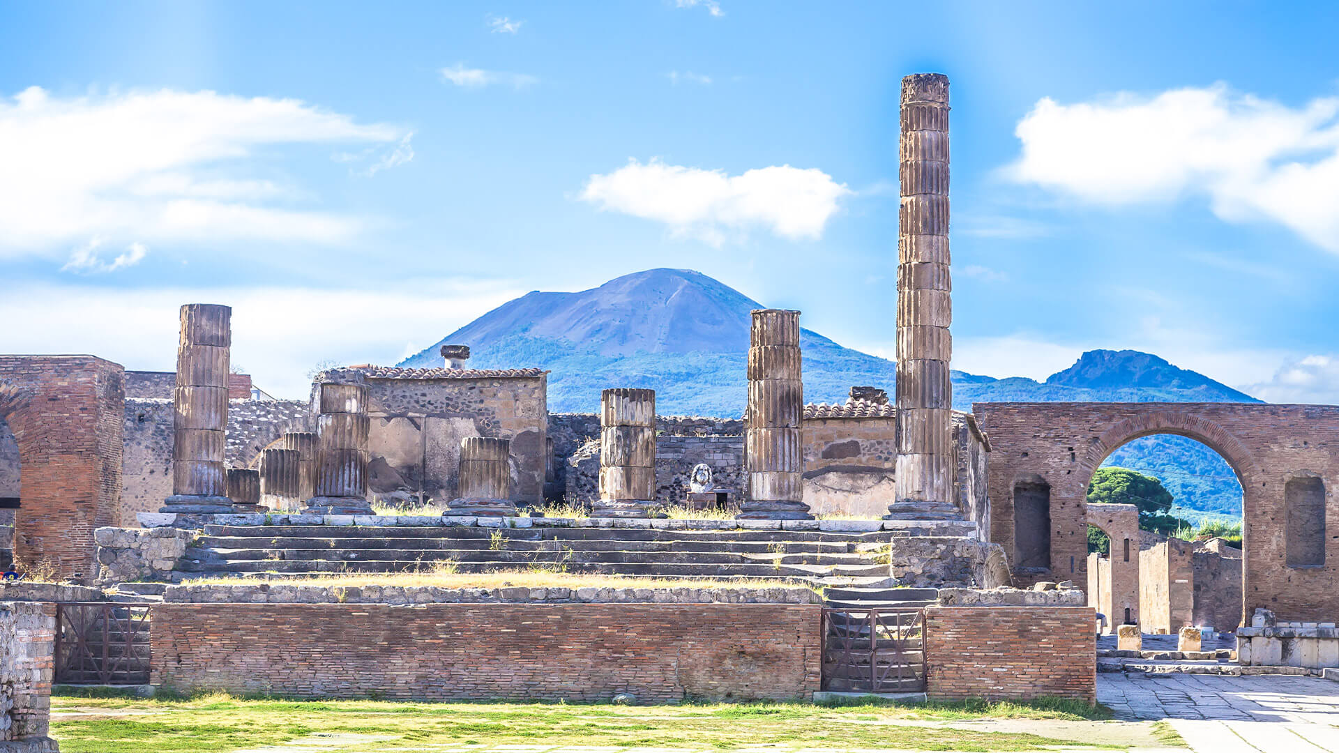 Ausgrabungsstätte Pompeji