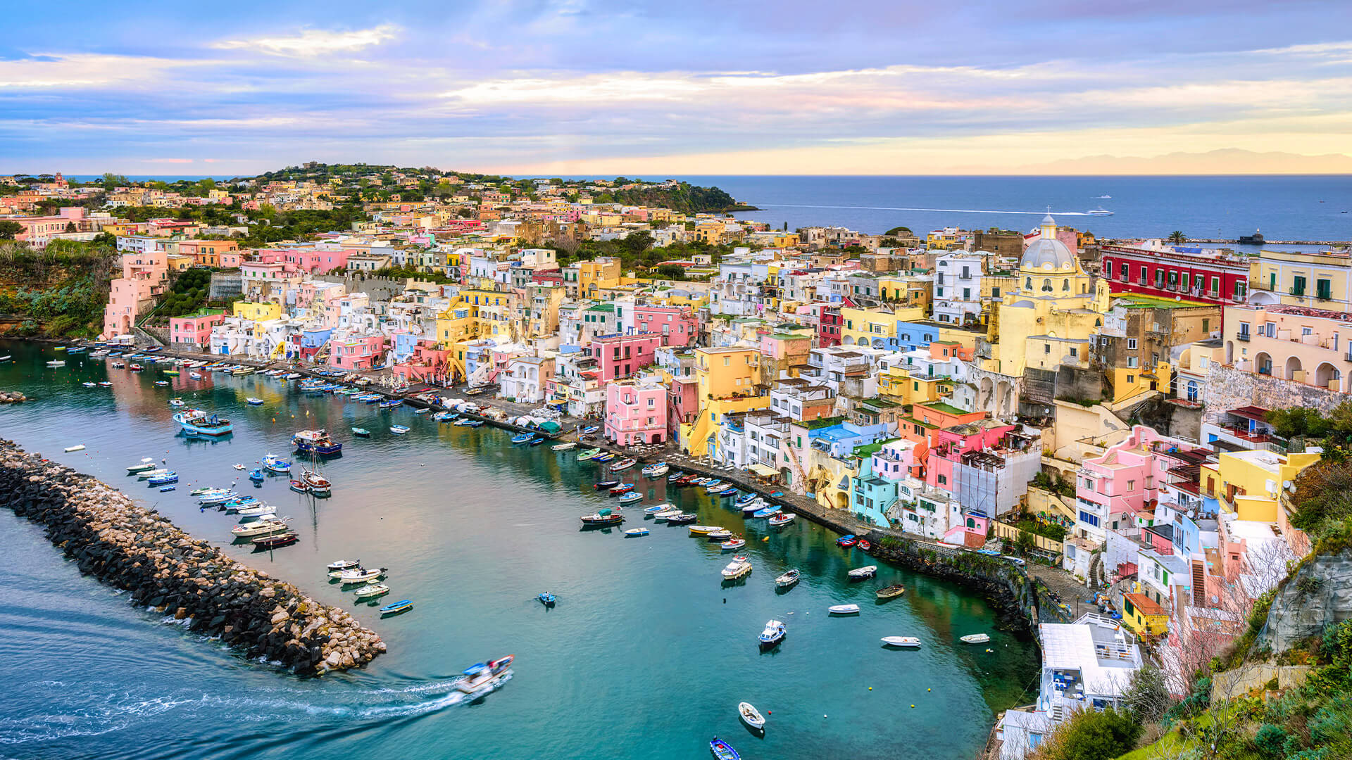 Procida - bunte Fischerinsel in Süditalien