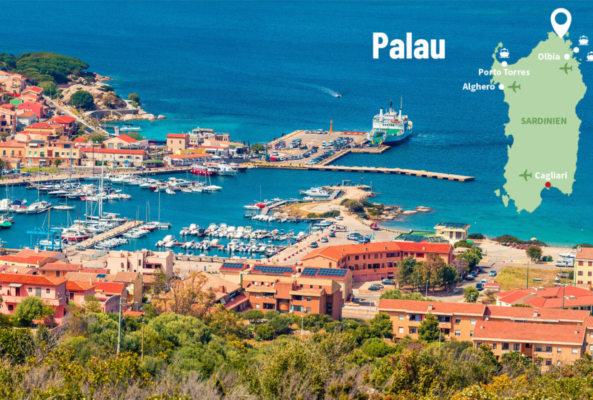 Palau Sardinien - wunderschöner Italien Urlaub
