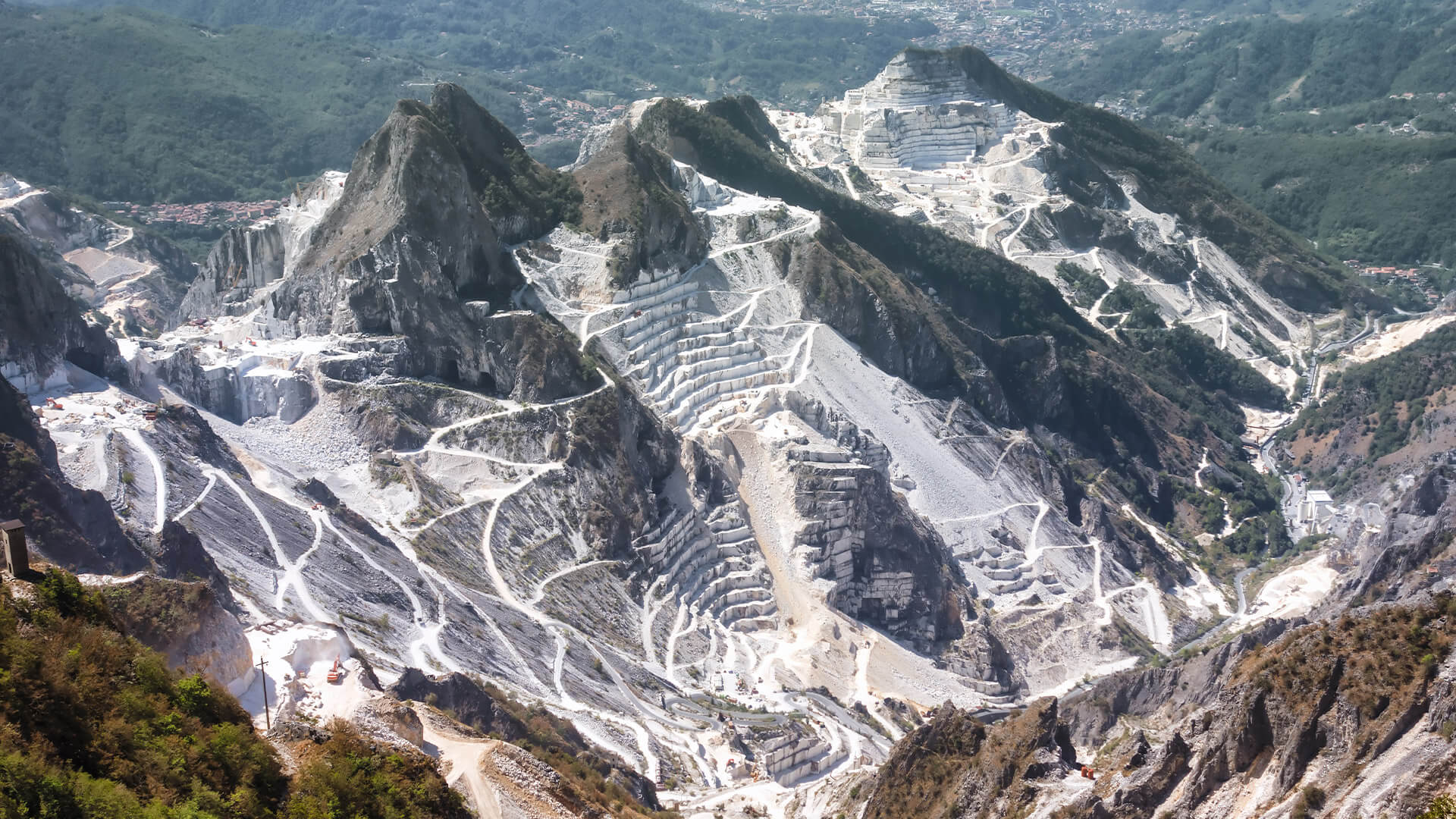 Steinbrüche von Carrara