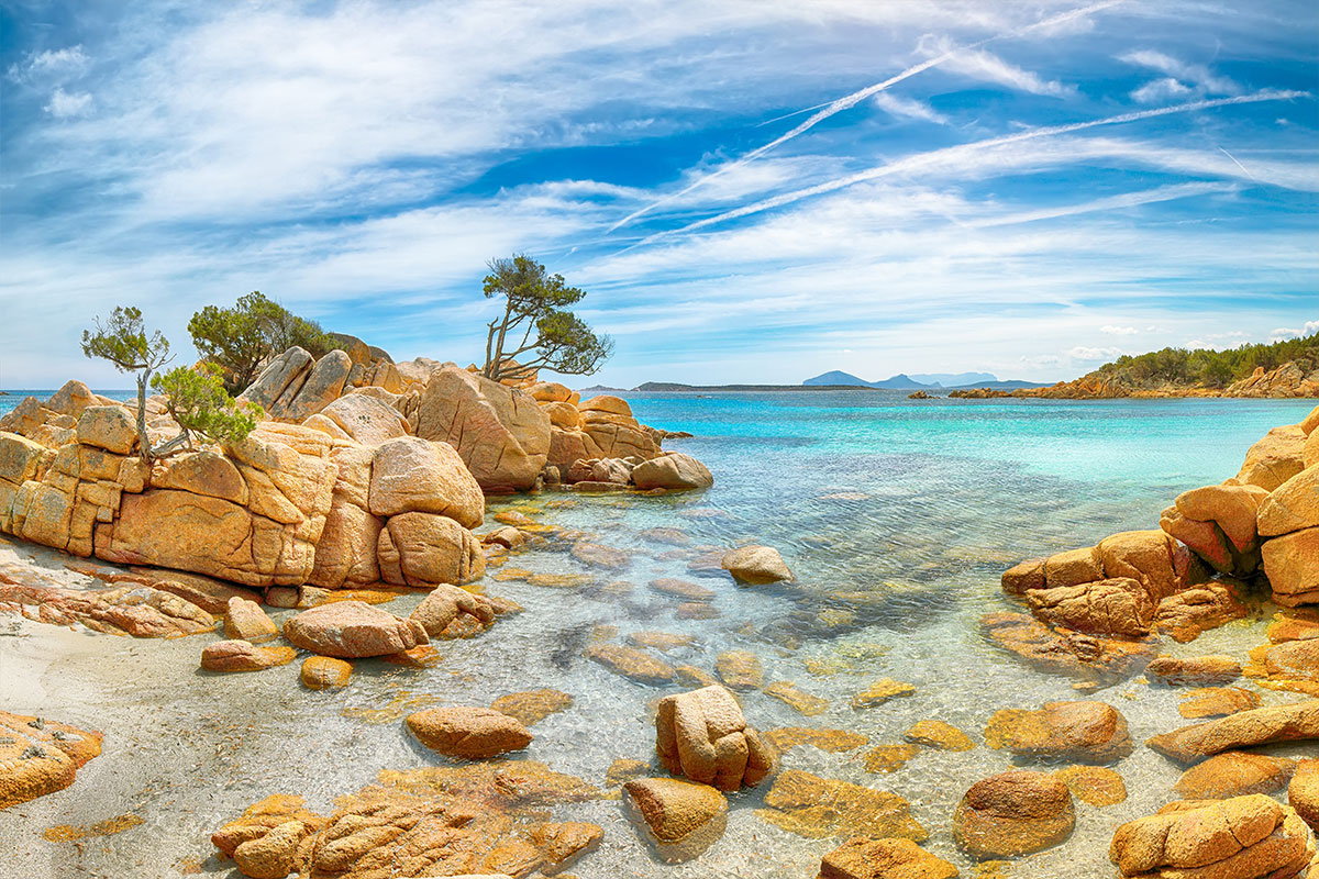 Strände Sardinien die Karibik in Italien - Strand Capriccioli