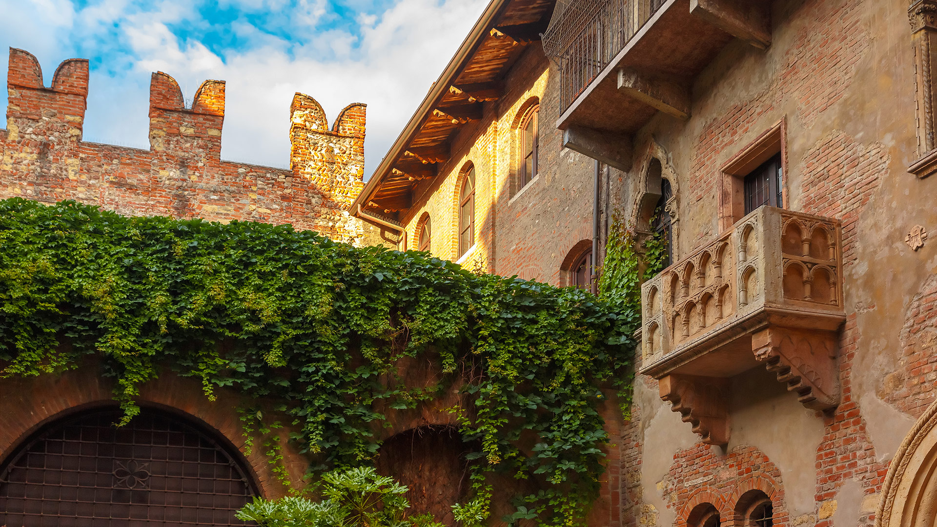 Verona: der Balkon von Romeo und Julia