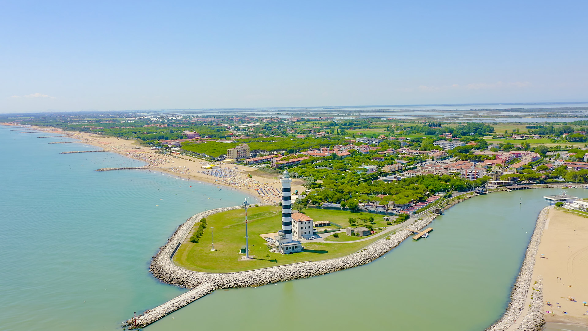 Jesolo Faro di Piave Vecchia – ein Leuchtturm, der ins Auge sticht