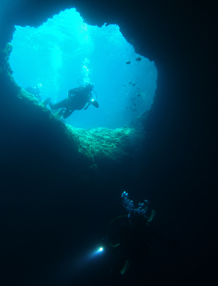Die Unterwasserhöhlen von Mljet - Tauchurlaub in Kroatien