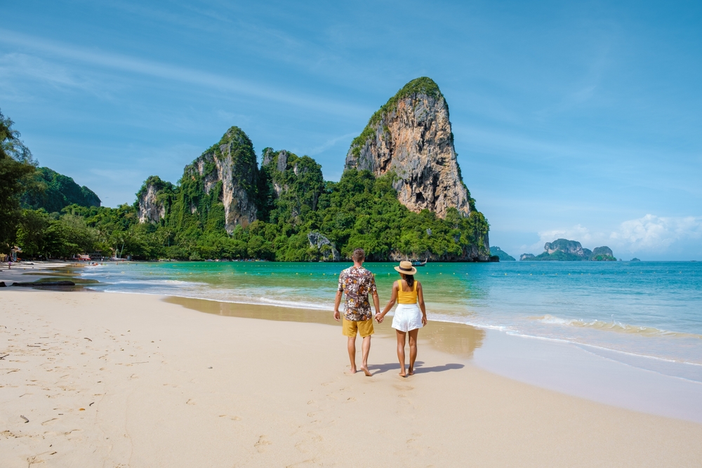 Railay Beach Krabi Thailand