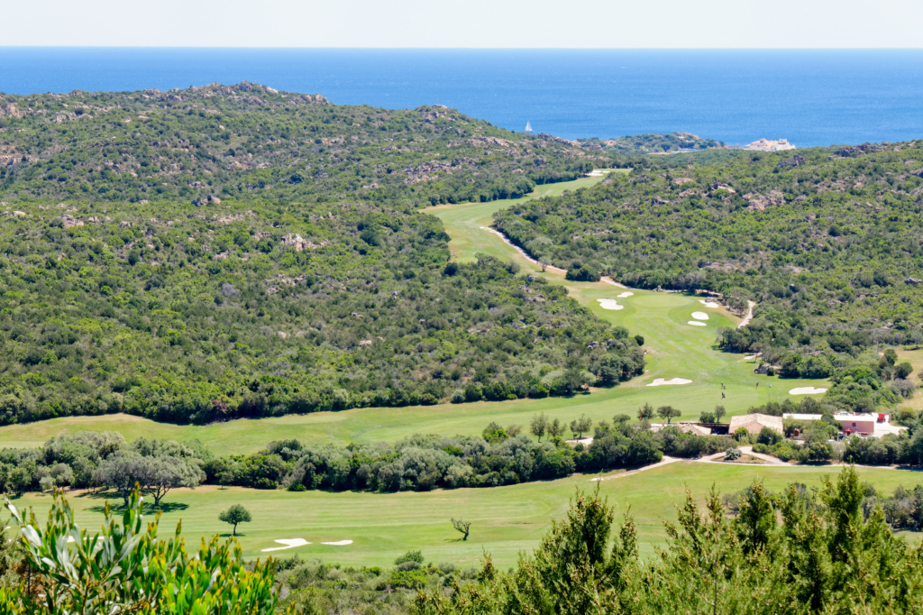 Pevero Golf Club bei Cala di Volpe auf Sardinien
